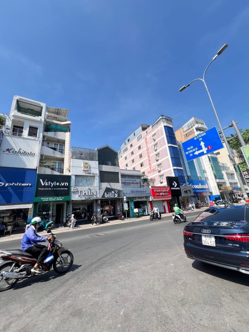 Cho thuê nhà mặt tiền số 237 đường Hai Bà Trưng, Phường Võ Thị Sáu, Quận 3, Hồ Chí Minh