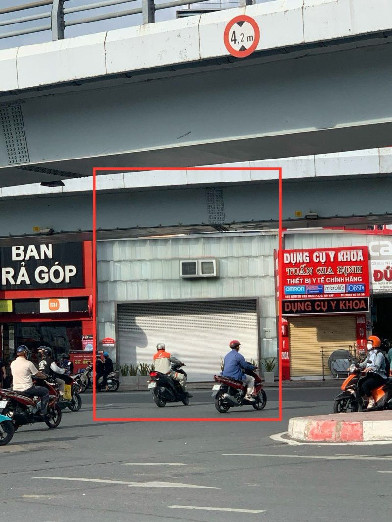 Cho thuê nhà mặt tiền số 412 đường Nguyễn Văn Nghi, Phường 7, Quận Gò Vấp, Hồ Chí Minh