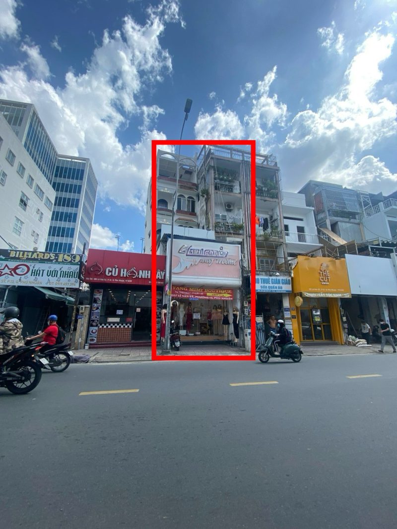 Cho thuê nhà mặt tiền số 189A đường Lê Văn Sỹ, Phường 13, Quận Phú Nhuận, Hồ Chí Minh