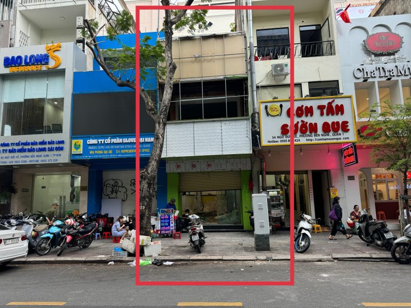 Cho thuê nhà mặt tiền số 56 đường Ngô Đức Kế, Phường Bến Nghé, Quận 1, Hồ Chí Minh