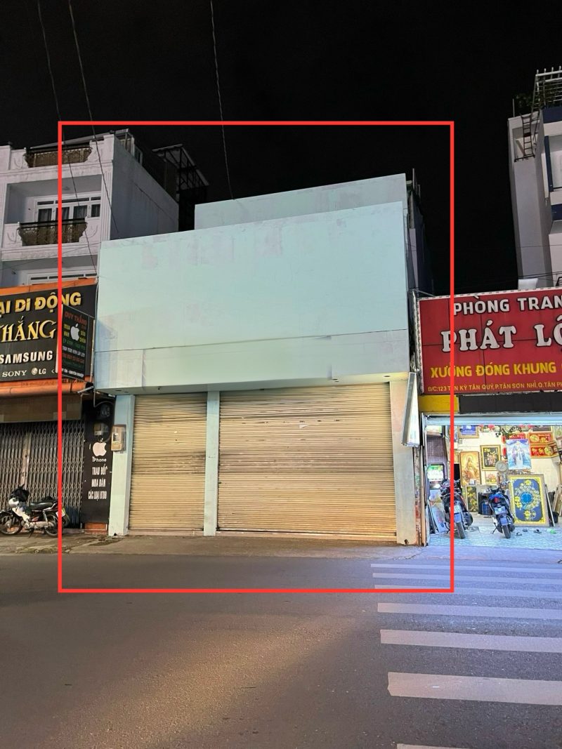 Cho thuê nhà mặt tiền số 121 đường Tân Kỳ Tân Quý, Phường Tân Sơn Nhì, Quận Tân Phú, Hồ Chí Minh