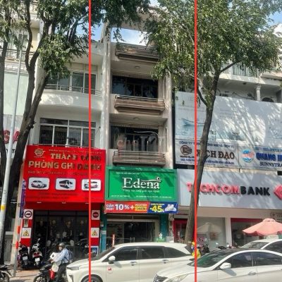 Cho thuê nhà 2 mặt tiền số 150 đường Khánh Hội, Phường 6, Quận 4, Hồ Chí Minh