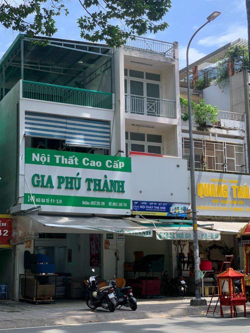 Cho thuê nhà mặt tiền số 138 đường Ngô Gia Tự, Phường 9, Quận 10, Hồ Chí Minh