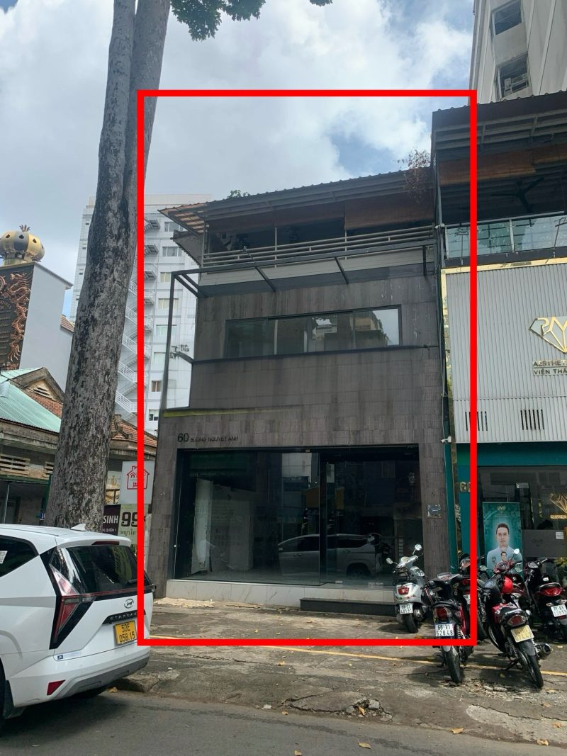 Cho thuê nhà mặt tiền số 60 đường Sương Nguyệt Ánh, Phường Bến Thành, Quận 1, Hồ Chí Minh