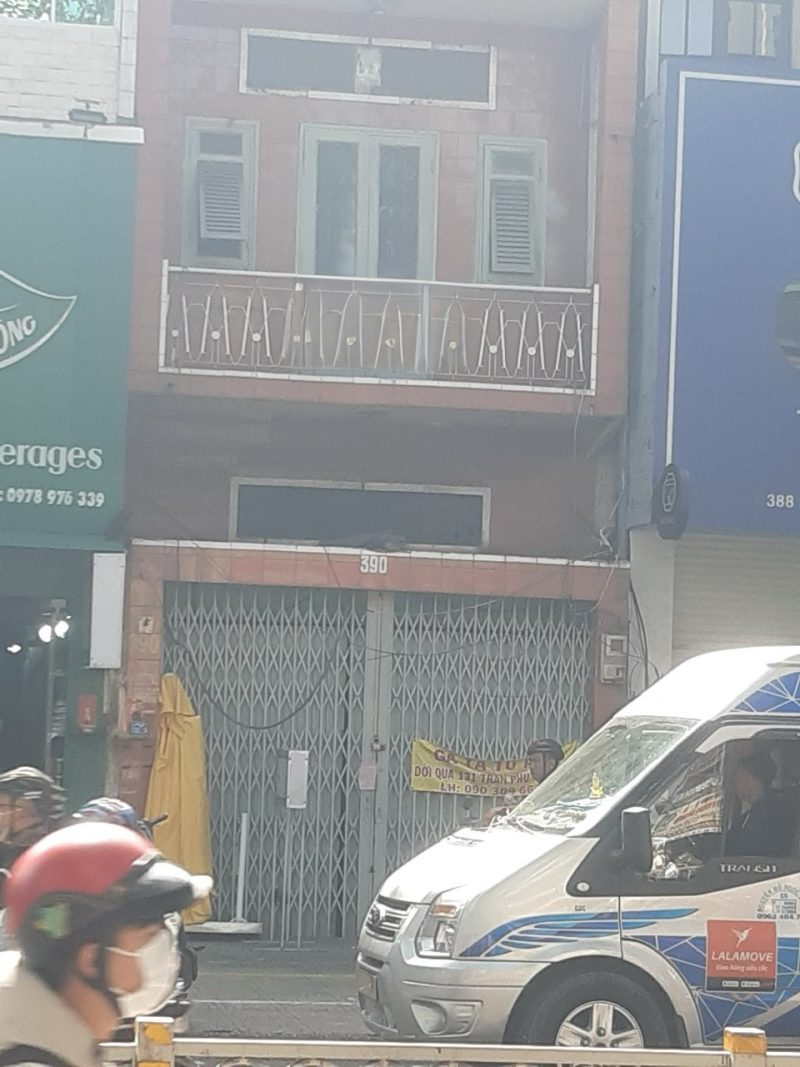Cho thuê nhà mặt tiền số 390 đường Nguyễn Tri Phương, Phường 4, Quận 10, Hồ Chí Minh