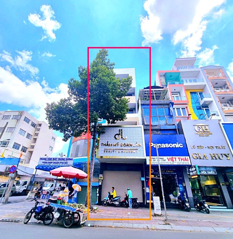 Cho thuê nhà mặt tiền số 264 đường Tô Hiến Thành, Phường 15, Quận 10, Hồ Chí Minh