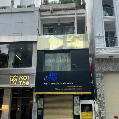 Cho thuê nhà mặt tiền số: 44 đường Cao Thắng, Phường 5, Quận 3, Hồ Chí Minh