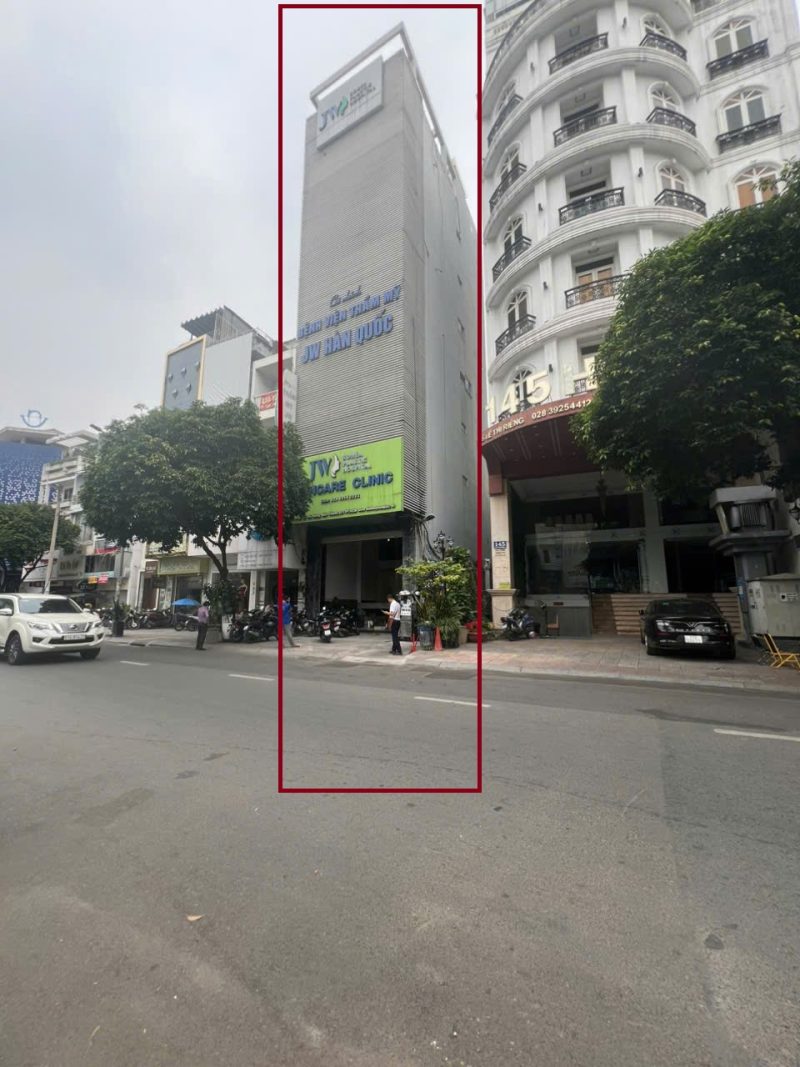 Cho thuê Toà nhà 2 mặt tiền số 143 đường Lê Thị Riêng, Phường Bến Thành, Quận 1, Hồ Chí Minh