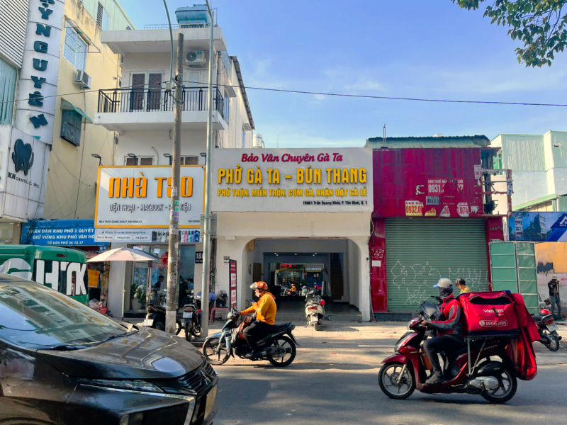 Cho thuê nhà mặt tiền số 188A1 Đường Trần Quang Khải, Quận 1, Hồ Chí Minh
