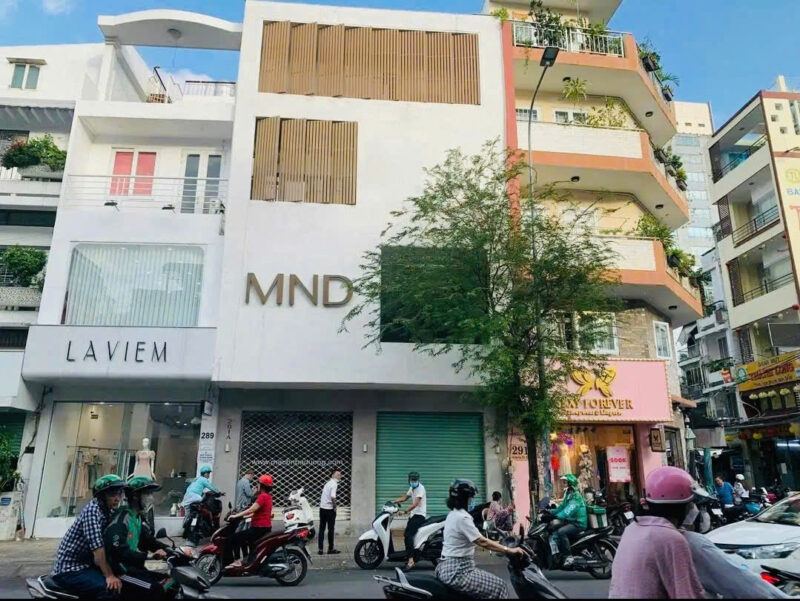 Cho thuê nhà mặt tiền số 291B đường Võ Văn Tần, Phường 5, Quận 3, Hồ Chí Minh
