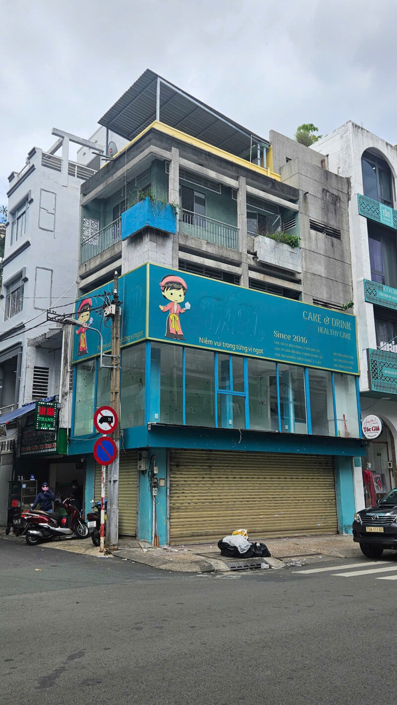 Cho thuê nhà GÓC 2 MẶT TIỀN số 108 đường Nguyễn Thiện Thuật, Phường 2, Quận 3, Hồ Chí Minh