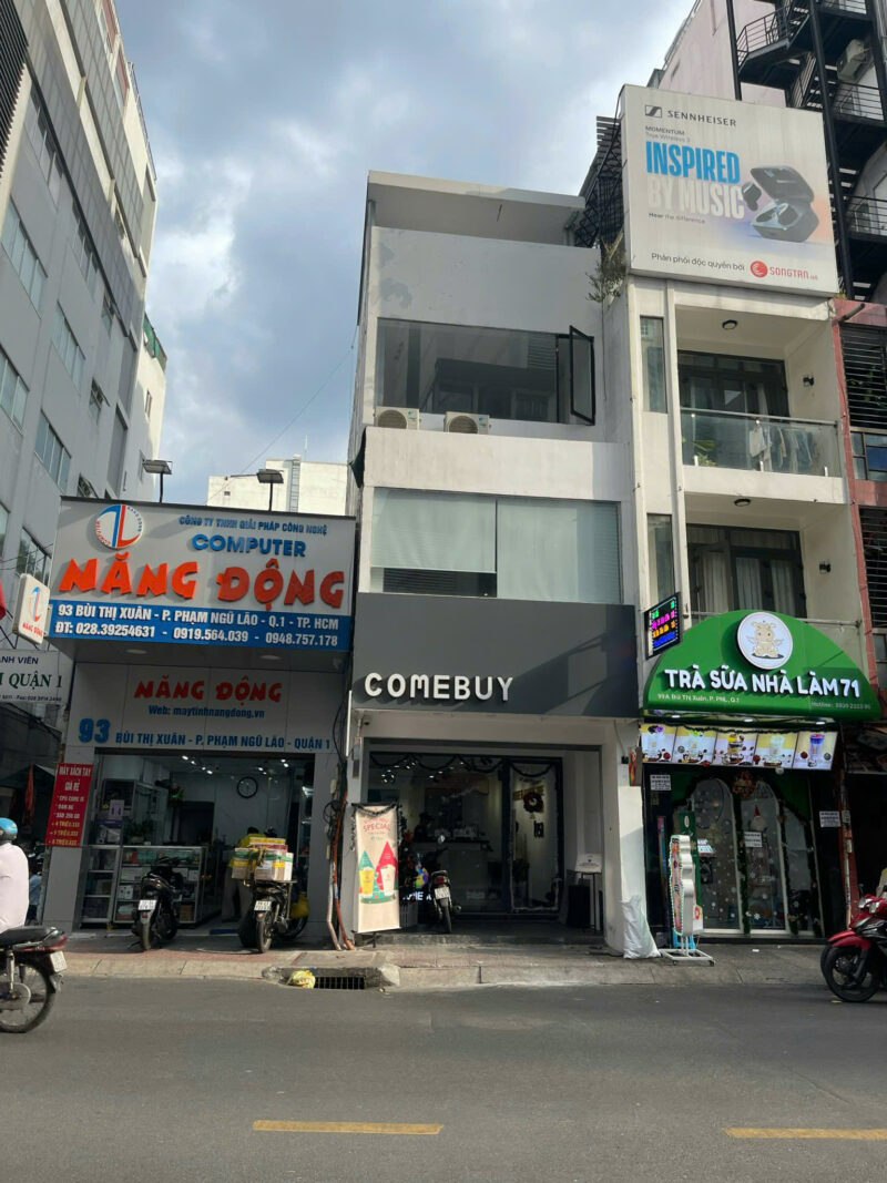 CHO THUÊ NHÀ MẶT TIỀN SỐ 95 ĐƯỜNG BÙI THỊ XUÂN, PHƯỜNG PHẠM NGŨ LÃO, QUẬN 1, HỒ CHÍ MINH