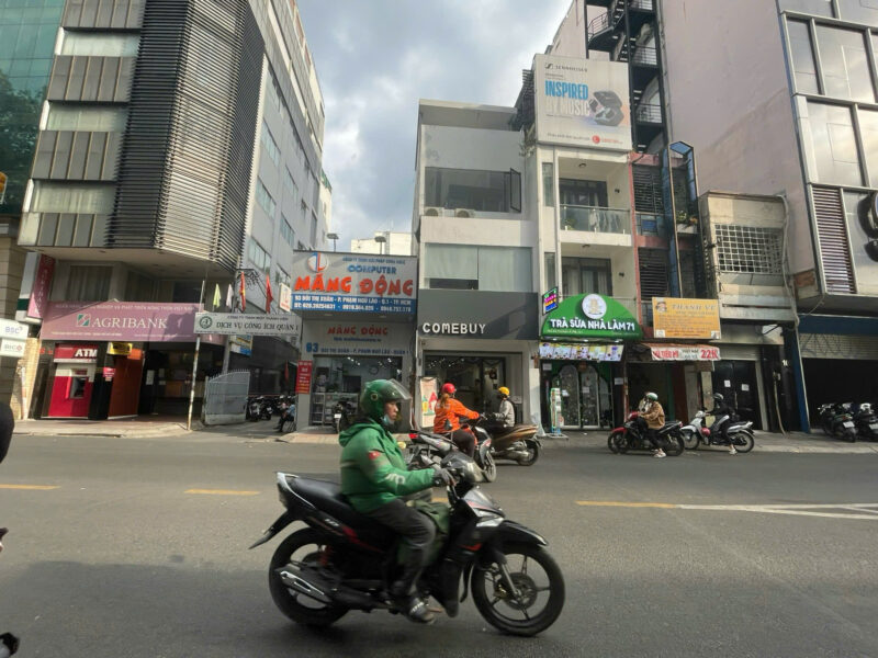CHO THUÊ NHÀ MẶT TIỀN SỐ 95 ĐƯỜNG BÙI THỊ XUÂN, PHƯỜNG PHẠM NGŨ LÃO, QUẬN 1, HỒ CHÍ MINH
