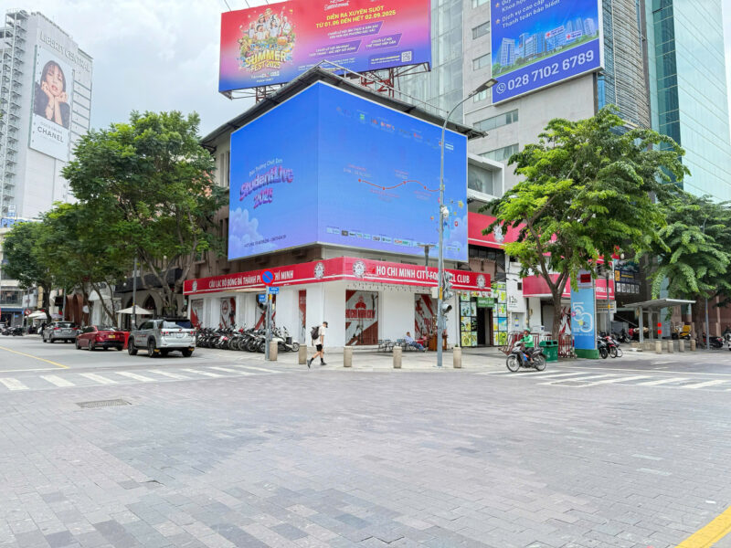 CHO THUÊ NHÀ GÓC 2 MẶT TIỀN SỐ 12 ĐƯỜNG NGUYỄN HUỆ, PHƯỜNG SÀI GÒN, HỒ CHÍ MINH