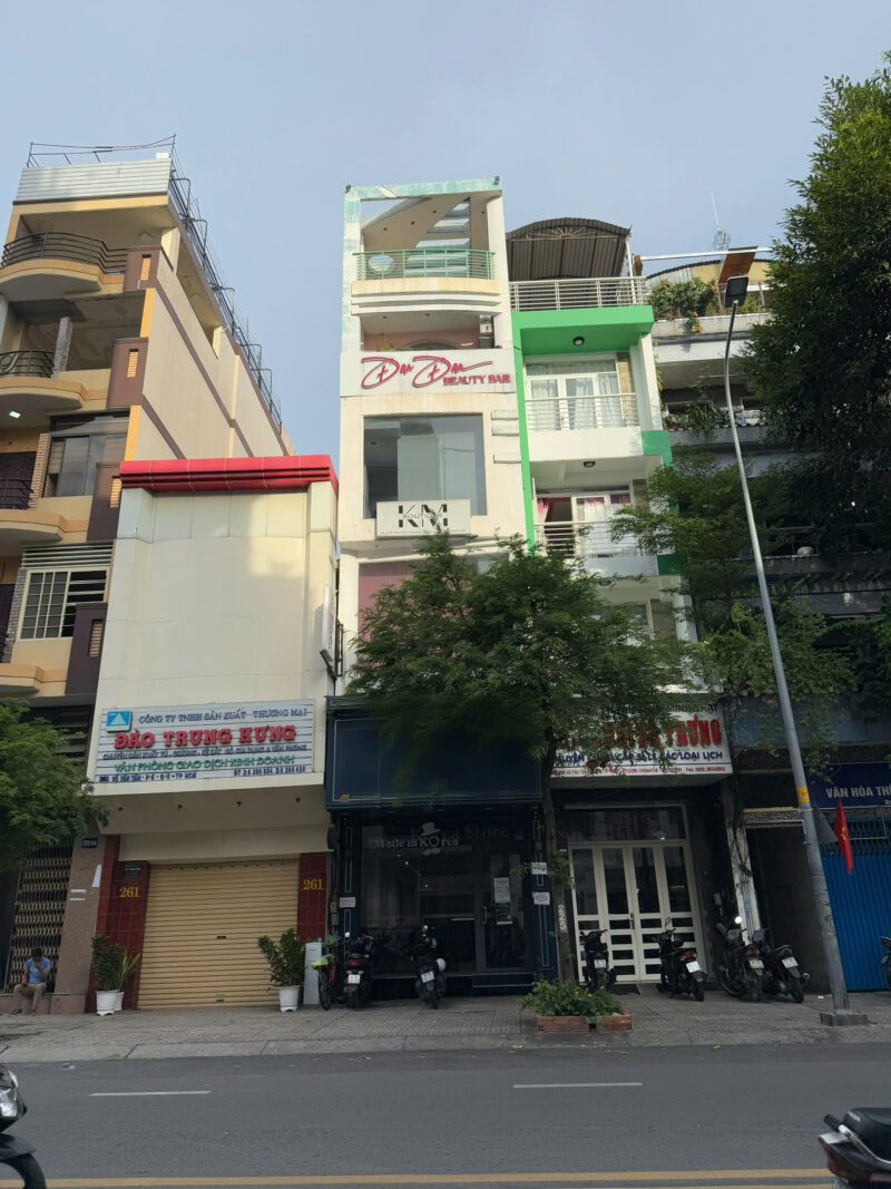 CHO THUÊ NHÀ MẶT TIỀN SỐ 263 ĐƯỜNG VÕ VĂN TẦN, PHƯỜNG 5, QUẬN 3, HỒ CHÍ MINH