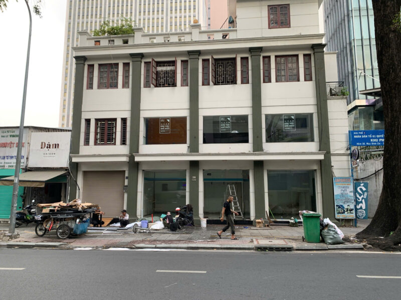 CHO THUÊ NHÀ MẶT TIỀN 28  MẠC ĐĨNH CHI, PHƯỜNG ĐA KAO, QUẬN 1, HỒ CHÍ MINH