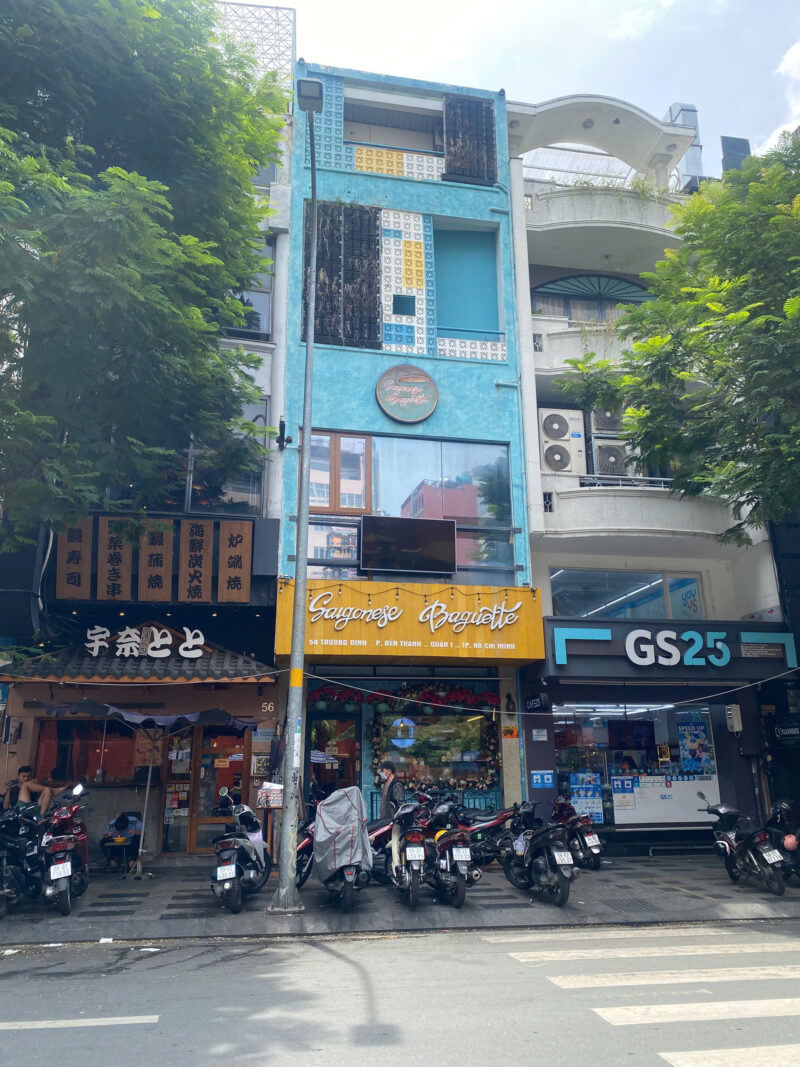 CHO THUÊ NHÀ MẶT TIỀN SỐ 54 ĐƯỜNG TRƯƠNG ĐỊNH, PHƯỜNG BẾN THÀNH, QUẬN 1, HỒ CHÍ MINH