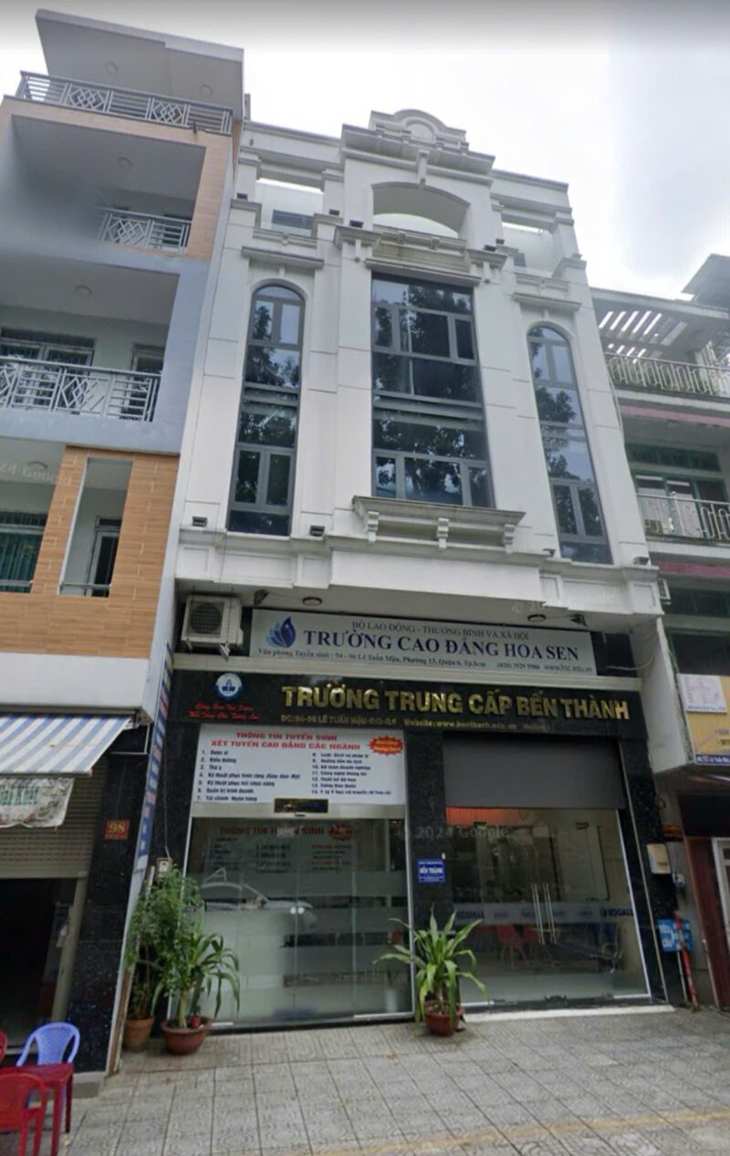 CHO THUÊ NHÀ MẶT TIỀN SỐ 94-96 LÊ TUẤN MẬU, PHƯỜNG 13, QUẬN 6, HỒ CHÍ MINH