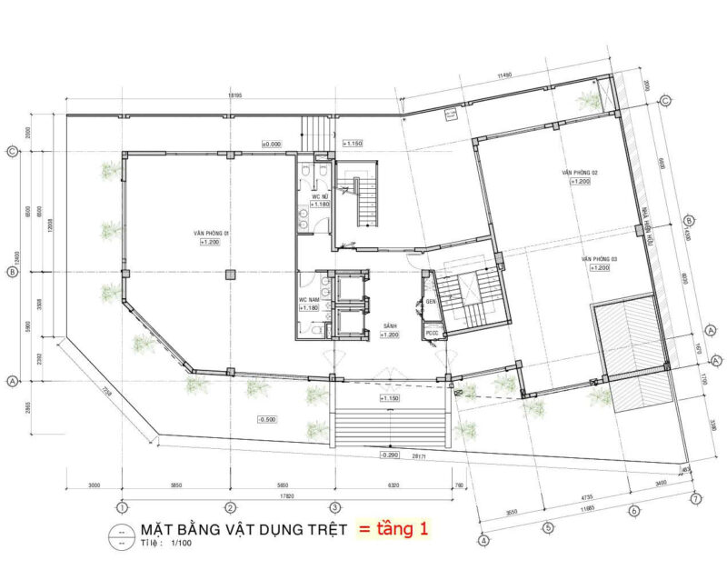 CHO THUÊ TOÀ NHÀ GÓC 2 MẶT TIỀN SỐ 1 ĐƯỜNG BÁT NÀN, PHƯỜNG BÌNH TRƯNG TÂY, QUẬN 2, HỒ CHÍ MINH