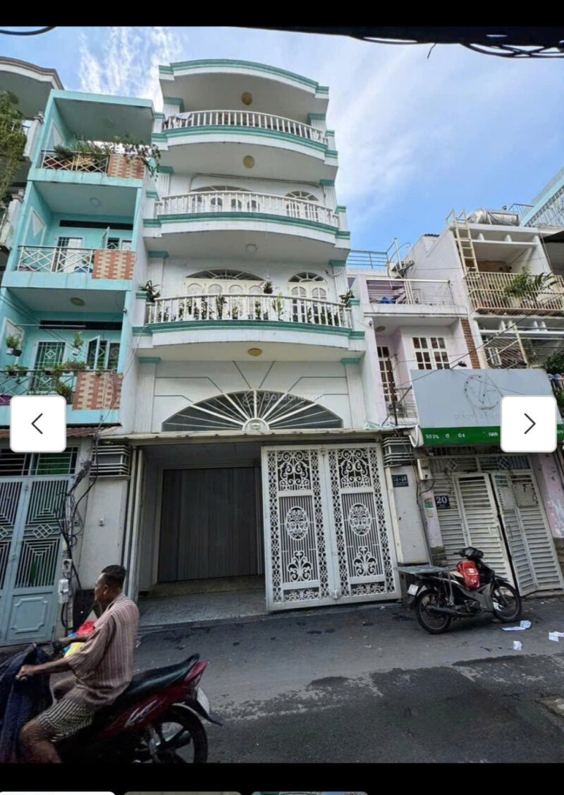 CHO THUÊ NHÀ MẶT TIỀN SỐ 22-24 ĐƯỜNG SỐ 4 CƯ XÁ ĐÔ THÀNH, PHƯỜNG 4, QUẬN 3, HỒ CHÍ MINH