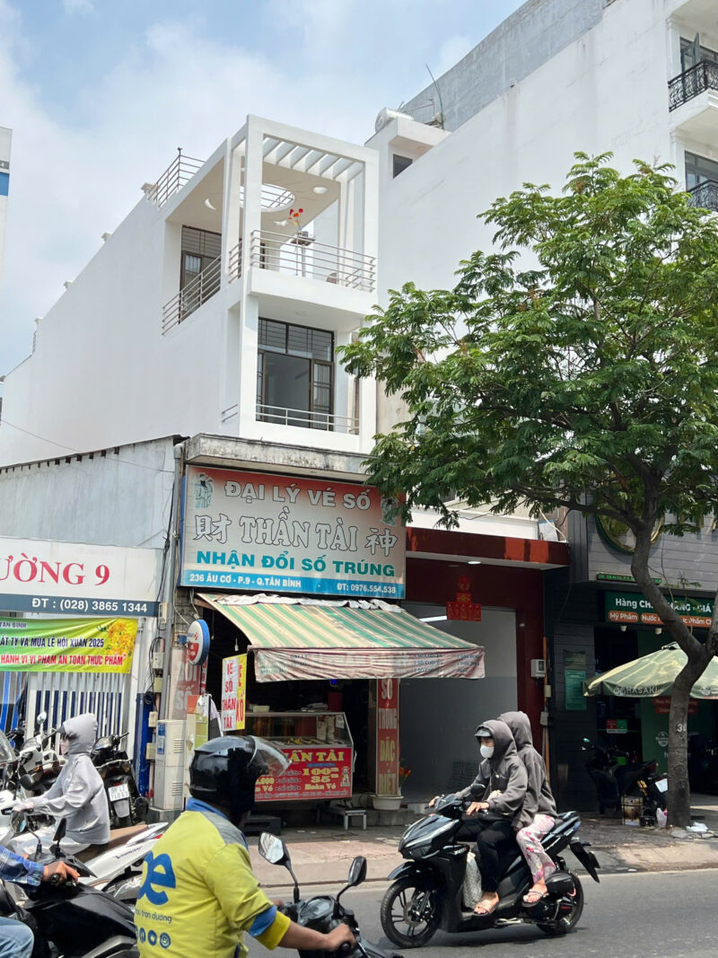 CHO THUÊ NHÀ MẶT TIỀN SỐ 234 ĐƯỜNG ÂU CƠ, PHƯỜNG 10, QUẬN TÂN BÌNH, HỒ CHÍ MINH