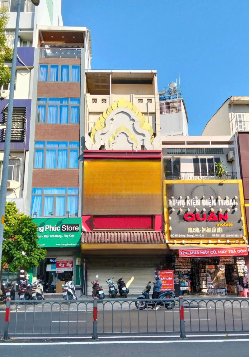 CHO THUÊ NHÀ MẶT TIỀN SỐ 693 ĐƯỜNG 3/2, PHƯỜNG 6, QUẬN 10, HỒ CHÍ MINH