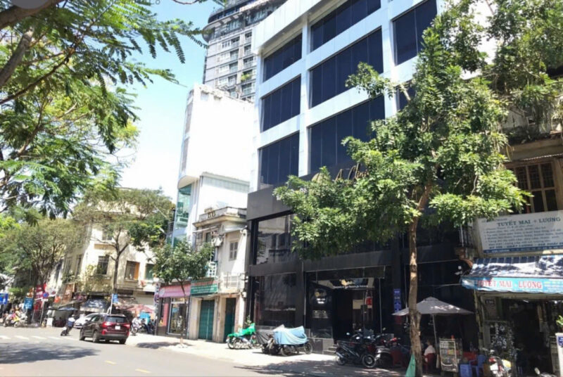 CHO THUÊ TOÀ NHÀ MẶT TIỀN SỐ 132-134 ĐƯỜNG YERSIN, PHƯỜNG NGUYỄN THÁI BÌNH, QUẬN 1, HỒ CHÍ MINH