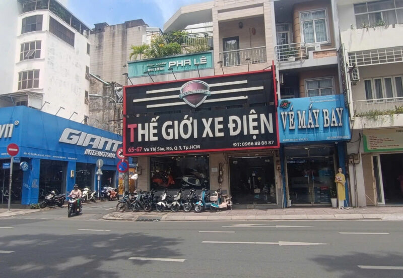 CHO THUÊ NHÀ GÓC 2 MẶT TIỀN SỐ 65-67 ĐƯỜNG VÕ THỊ SÁU, QUẬN 3, HỒ CHÍ MINH