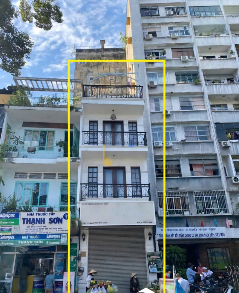 CHO THUÊ NHÀ MẶT TIỀN SỐ 45 ĐƯỜNG NGUYỄN THÁI BÌNH, PHƯỜNG NGUYỄN THÁI BÌNH, QUẬN 1, HỒ CHÍ MINH
