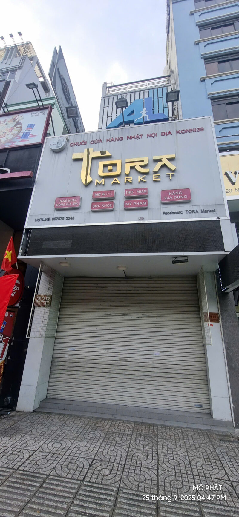 CHO THUÊ NHÀ MẶT TIỀN SỐ 222 ĐƯỜNG NGUYỄN THỊ MINH KHAI, PHƯỜNG VÕ THỊ SÁU, QUẬN 3, HỒ CHÍ MINH