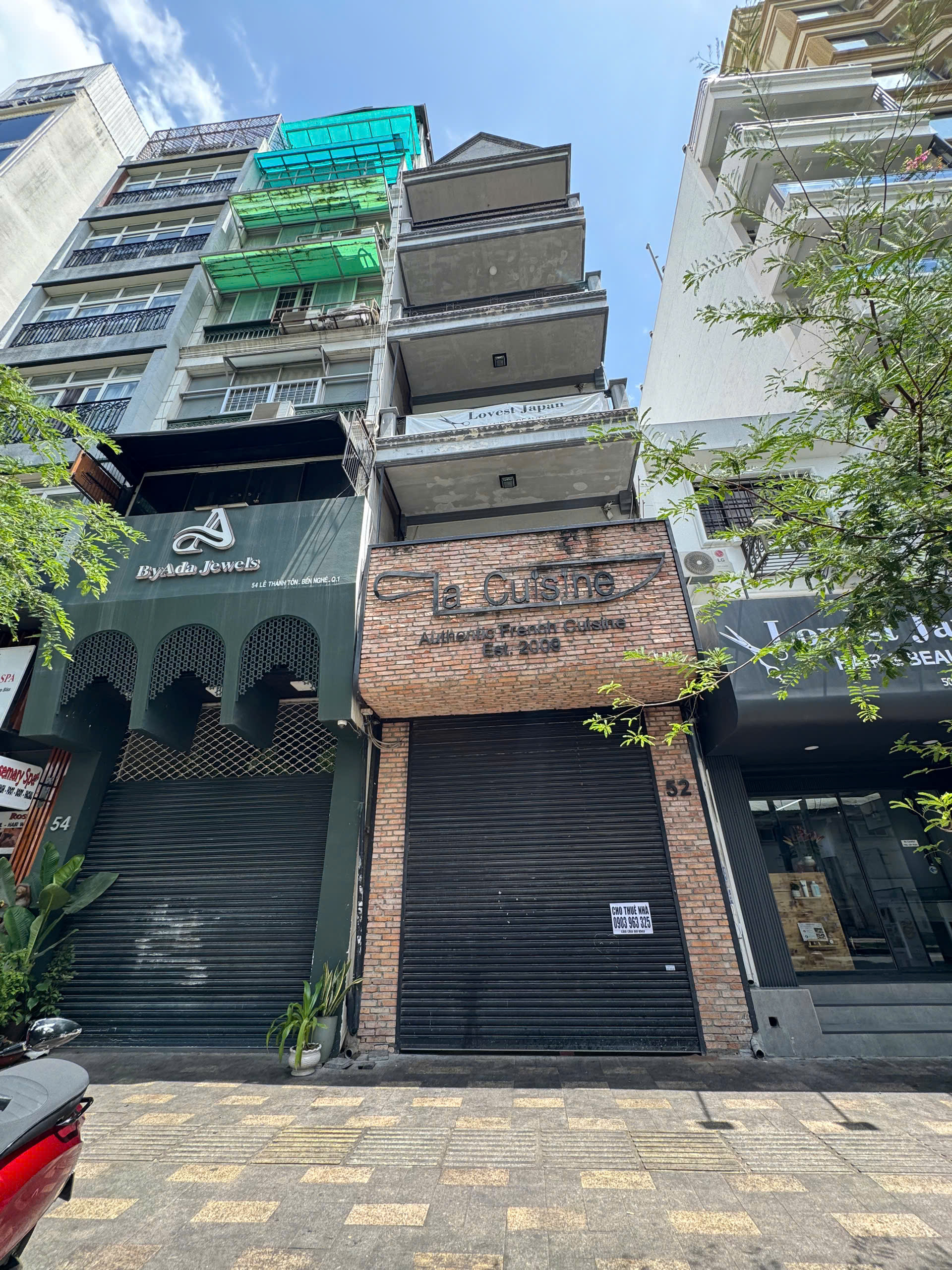 CHO THUÊ NHÀ MẶT TIỀN SỐ 52 ĐƯỜNG LÊ THÁNH TÔN, PHƯỜNG BẾN NGHÉ, QUẬN 1, HỒ CHÍ MINH CHO THUÊ NHÀ MẶT TIỀN SỐ 52 ĐƯỜNG LÊ THÁNH TÔN, PHƯỜNG BẾN NGHÉ, QUẬN 1, HỒ CHÍ MINH