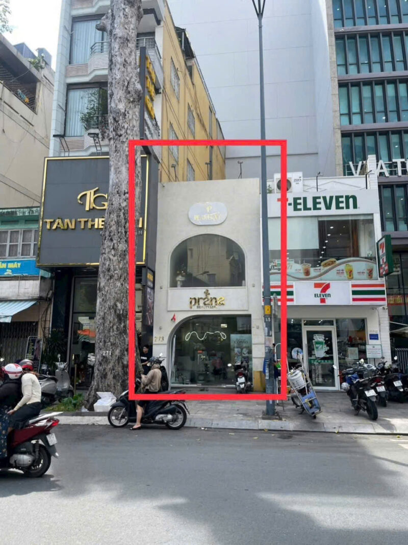 CHO THUÊ NHÀ MẶT TIỀN SỐ 273 ĐƯỜNG LÝ TỰ TRỌNG, PHƯỜNG BẾN THÀNH, QUẬN 1, HỒ CHÍ MINH
