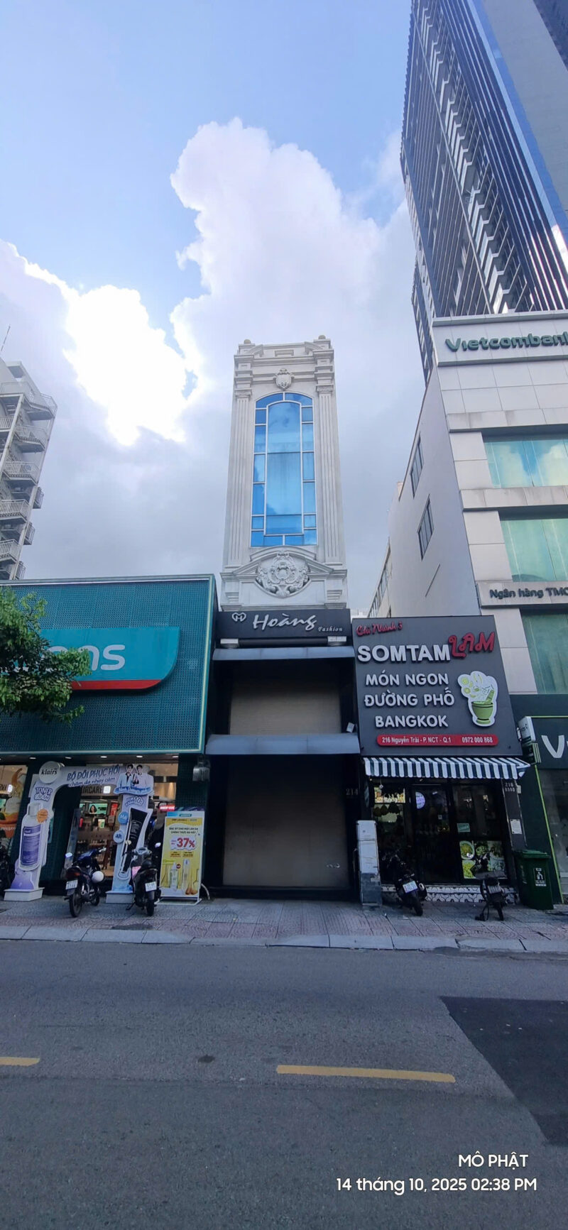 CHO THUÊ NHÀ GÓC 2 MẶT TIỀN SỐ 3 ĐƯỜNG NGUYỄN VĂN TRÁNG, PHƯỜNG BẾN THÀNH, QUẬN 1, HỒ CHÍ MINH