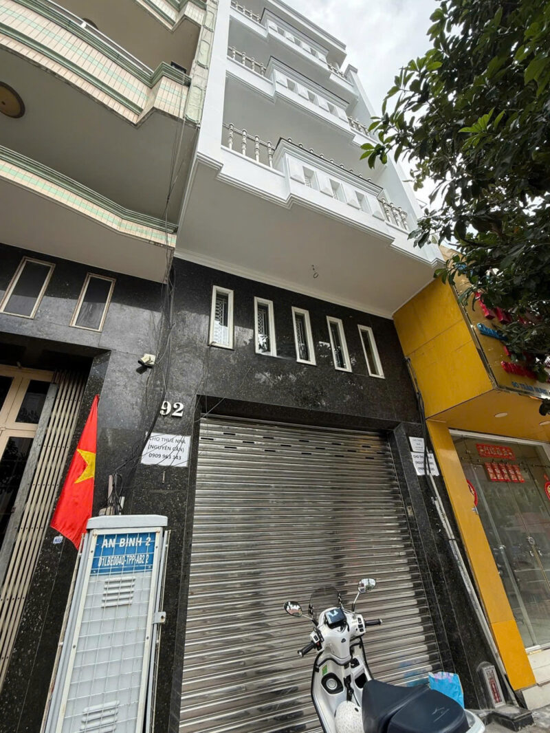CHO THUÊ NHÀ MẶT TIỀN SỐ 92 ĐƯỜNG TRẦN HƯNG ĐẠO, PHƯỜNG 7, QUẬN 5, HỒ CHÍ MINH