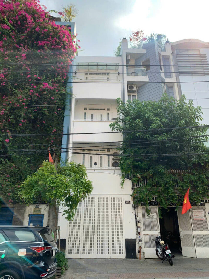 CHO THUÊ NHÀ MẶT TIỀN SỐ 21 ĐƯỜNG TRẦN NHẬT DUẬT, PHƯỜNG TÂN ĐỊNH, QUẬN 1, HỒ CHÍ MINH