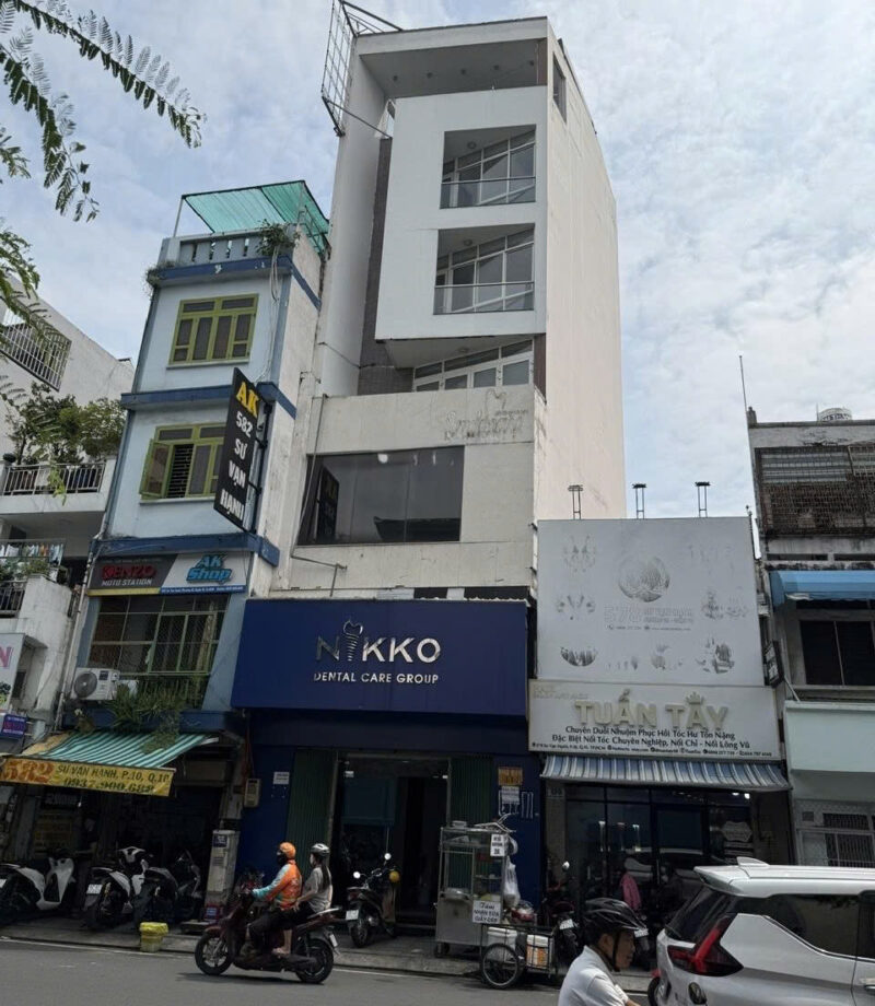 CHO THUÊ NHÀ MẶT TIỀN SỐ 580 ĐƯỜNG SƯ VẠN HẠNH, PHƯỜNG 10, QUẬN 10, HỒ CHÍ MINH