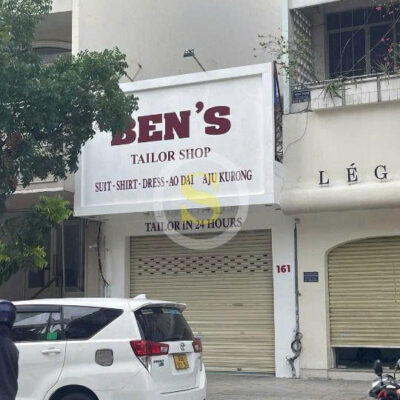 CHO THUÊ MẶT BẰNG SỐ 161 LÝ TỰ TRỌNG, PHƯỜNG BẾN THÀNH, QUẬN 1, HỒ CHÍ MINH