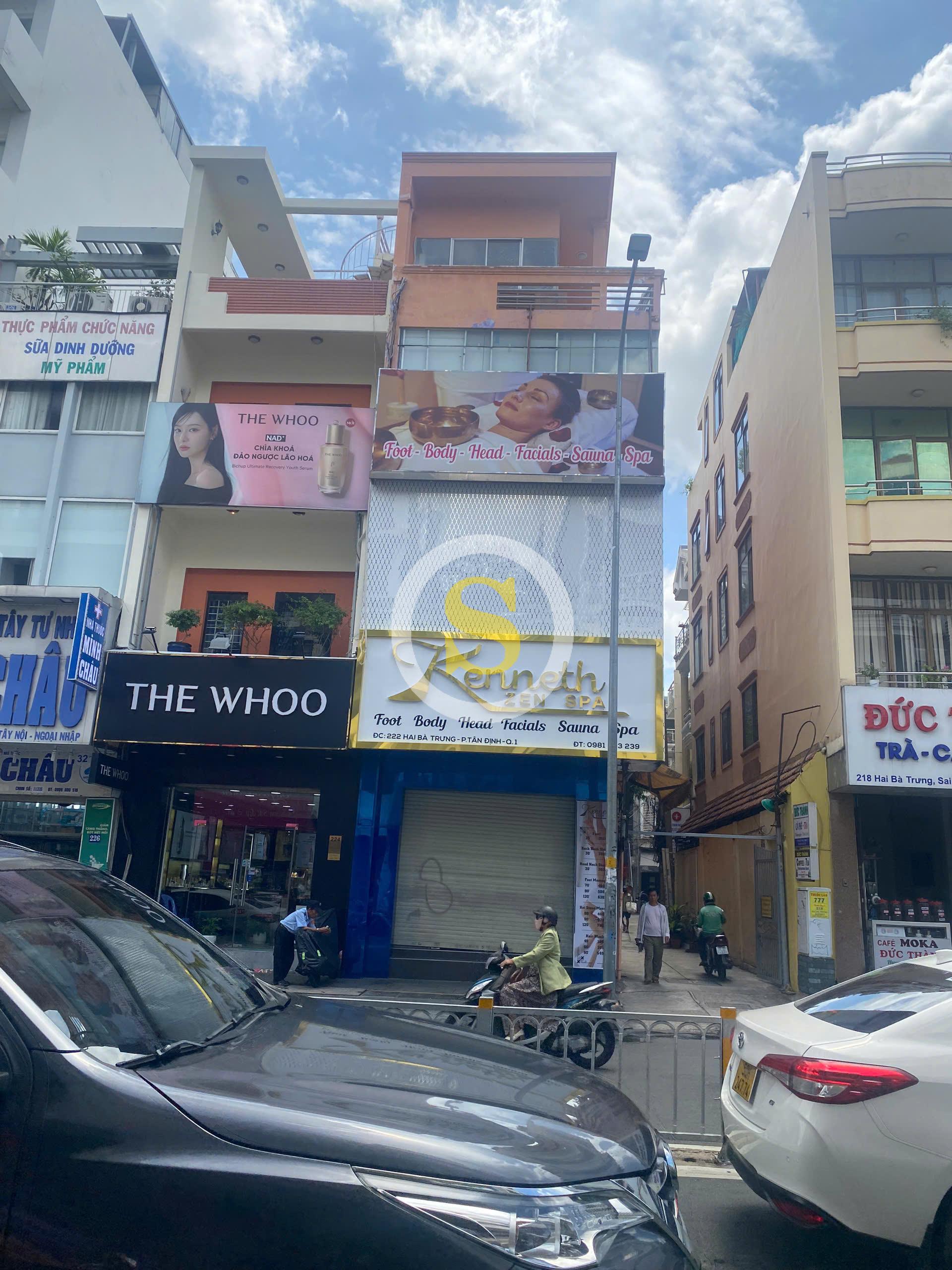 CHO THUÊ NHÀ GÓC 2MT SỐ 222 HAI BÀ TRƯNG, PHƯỜNG TÂN ĐỊNH, QUẬN 1, HỒ CHÍ MINH CHO THUÊ NHÀ GÓC 2MT SỐ 222 HAI BÀ TRƯNG, PHƯỜNG TÂN ĐỊNH, QUẬN 1, HỒ CHÍ MINH