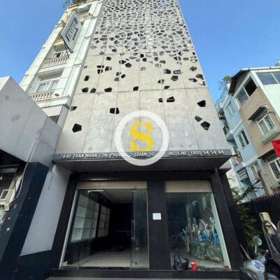 CHO THUÊ NHÀ MẶT TIỀN SỐ 78-80 TRẦN NHÂN TÔN, PHƯỜNG 2, QUẬN 10, HỒ CHÍ MINH