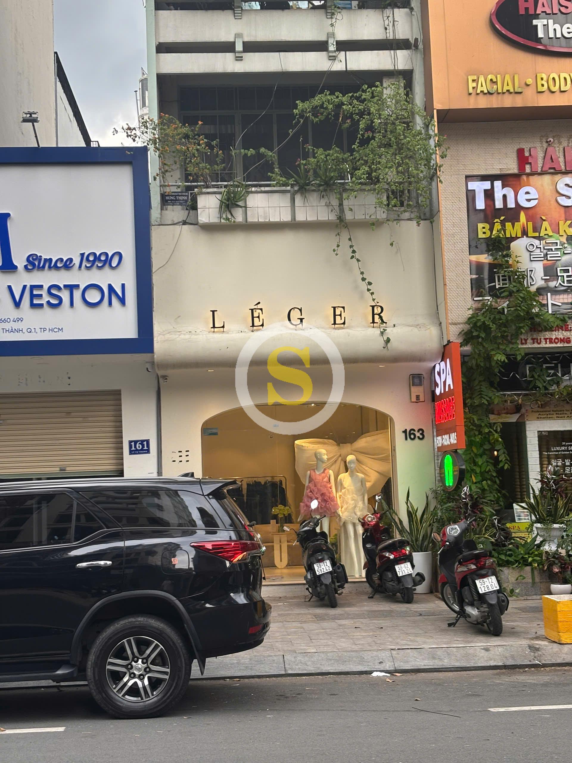 CHO THUÊ NHÀ MẶT TIỀN SỐ 163 LÝ TỰ TRỌNG, PHƯỜNG BẾN THÀNH, QUẬN 1, HỒ CHÍ MINH CHO THUÊ NHÀ MẶT TIỀN SỐ 163 LÝ TỰ TRỌNG, PHƯỜNG BẾN THÀNH, QUẬN 1, HỒ CHÍ MINH