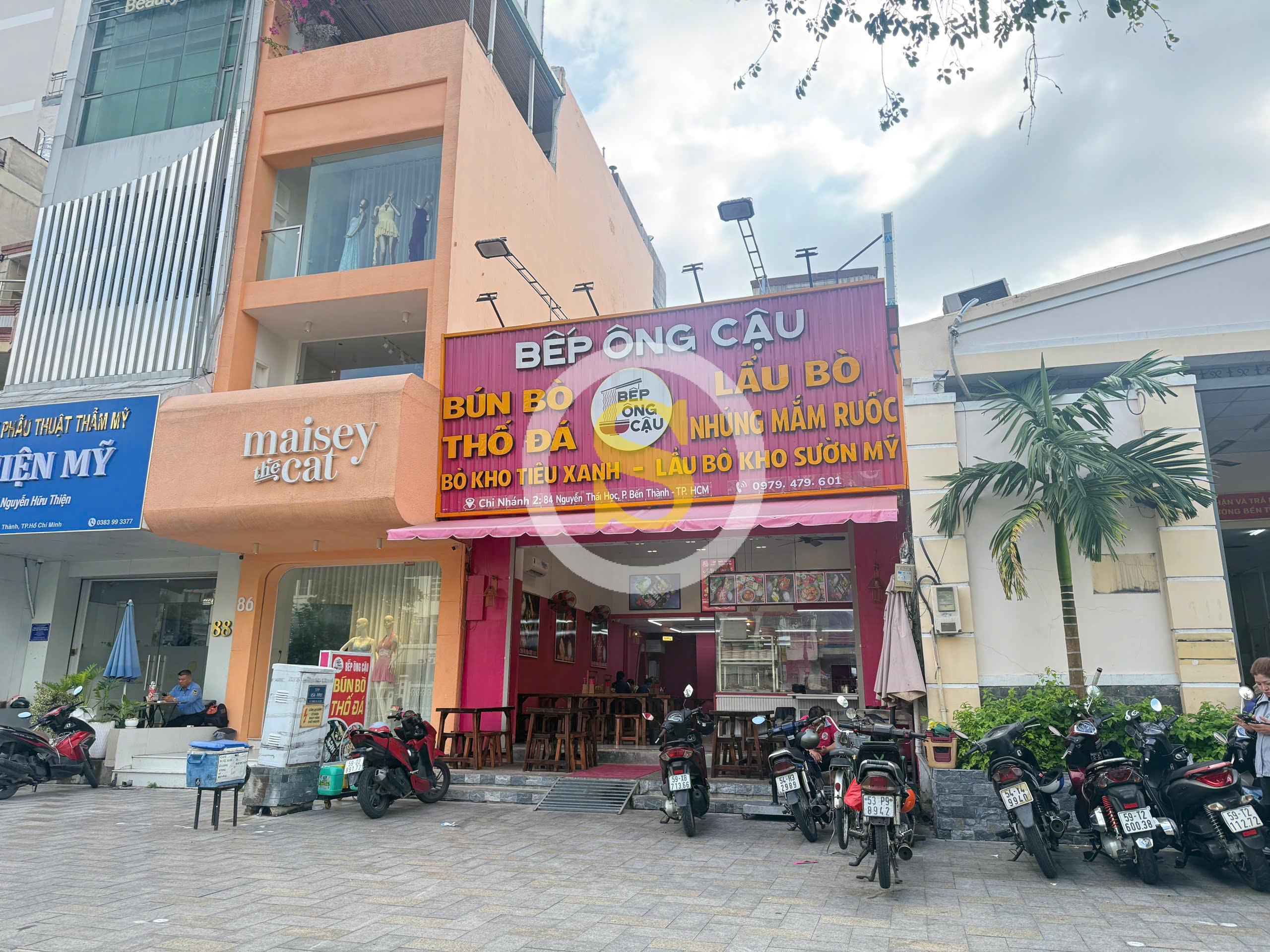 CHO THUÊ NHÀ MẶT TIỀN SỐ 84 NGUYỄN THÁI HỌC, PHƯỜNG CẦU ÔNG LÃNH, QUẬN 1, HỒ CHÍ MINH